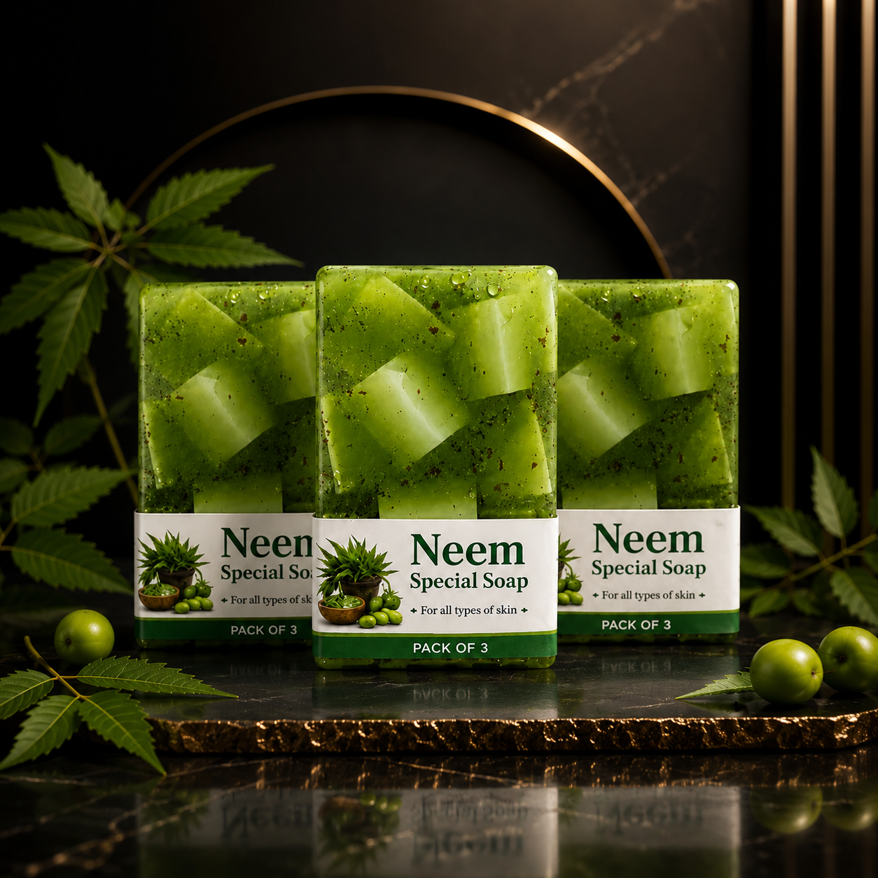 Handmade Soap Pack Of 3